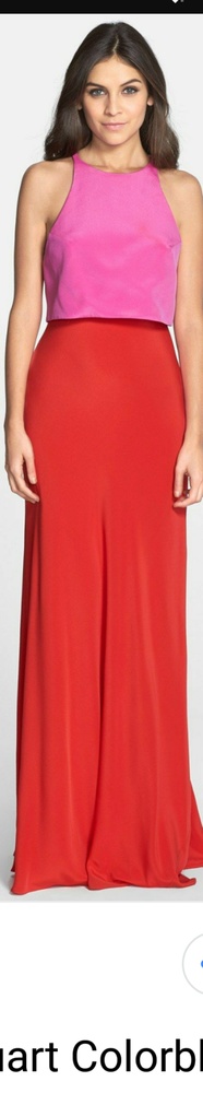 Jill Stuart Colorblock gown